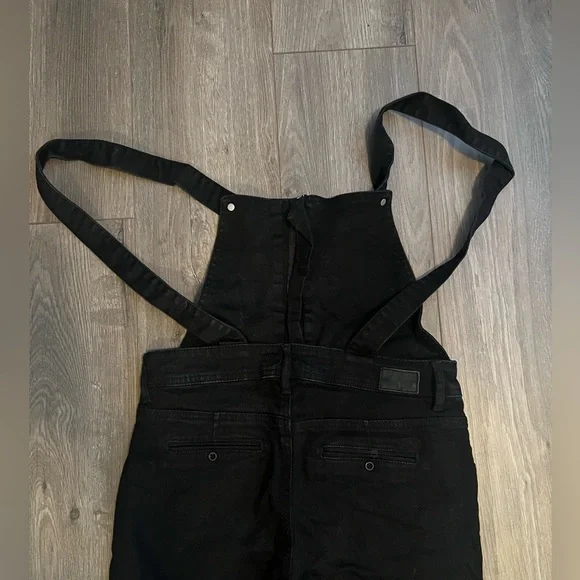 Zara black denim overalls - Picture 5 of 5